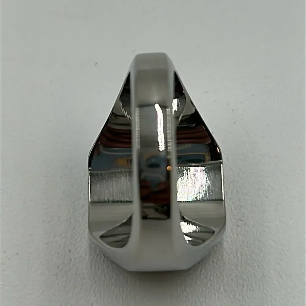 Tiger Eye Natural Gemstone Handmade Men's Ring Size 10.5 NWT